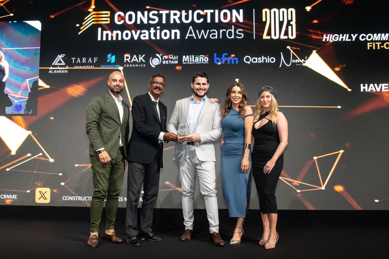 Construction Innovation Awards 2023 – Double win for Havelock One